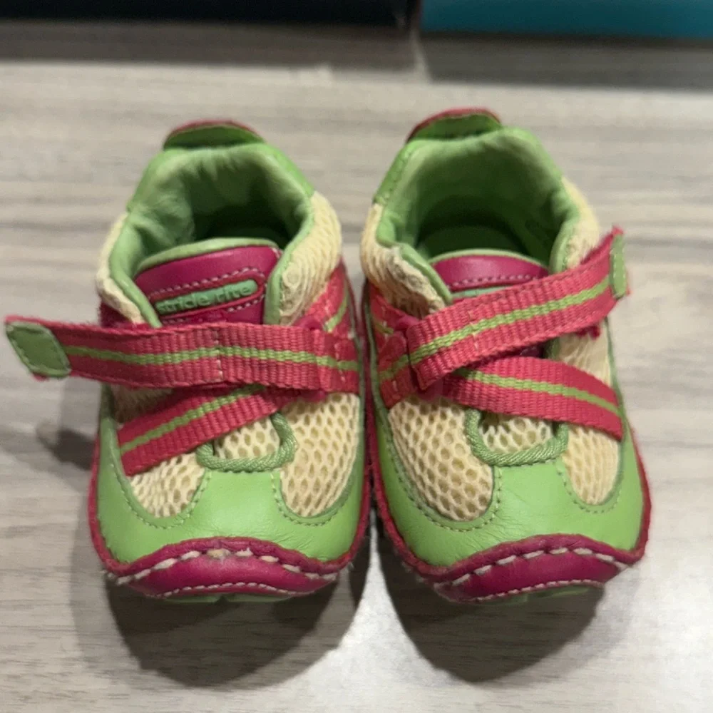 Stride Rite bright green